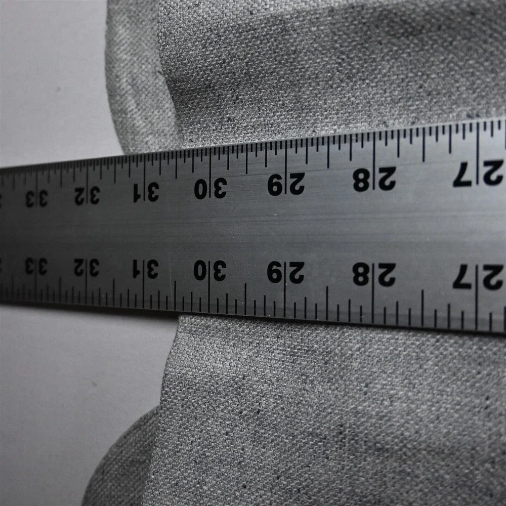 Baroni 46R Gray Heather Birdseye Silk Wool Mens Blazer Suit Jacket Sport‎ Coat